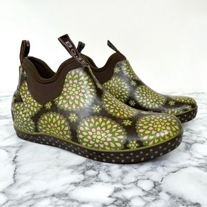 Bogs Mattie Dahlia Outdoor Shoe Water Gardening Rain Ankle Boots Women’s Size 7